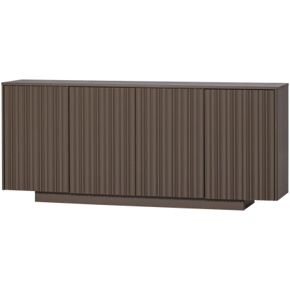 Woood Nova Dressoir 200 Cm Grenen Truffel Bruin [Fsc] - KwaliteitWonen.nl