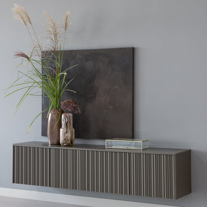 Woood Nova Tv Meubel 200 Cm Grenen Truffel Bruin [Fsc] - KwaliteitWonen.nl