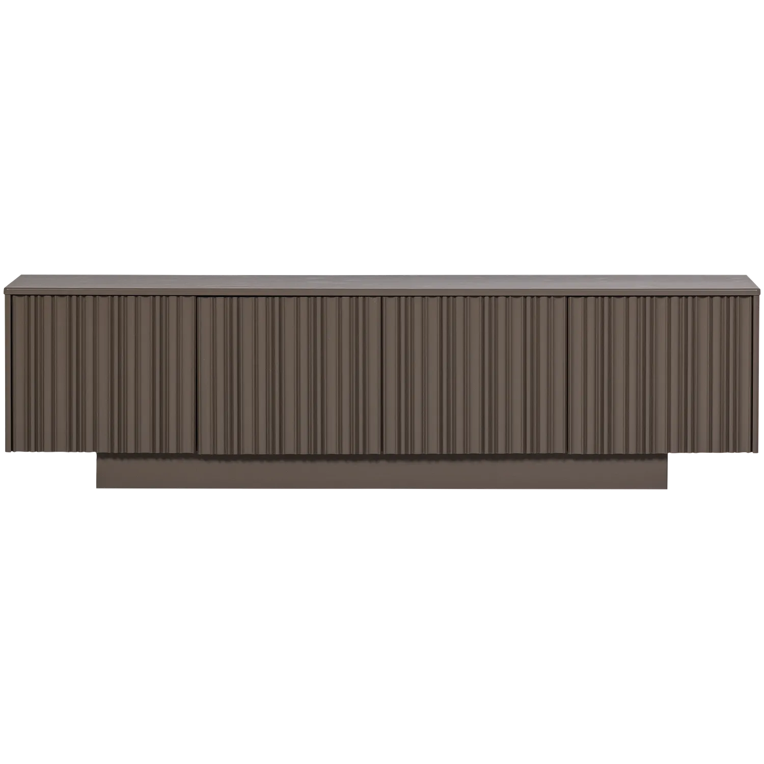 Woood Nova Tv Meubel 200 Cm Grenen Truffel Bruin [Fsc] - KwaliteitWonen.nl