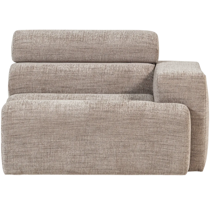 Woood Novi 1 Zits Element Arm Rechts Naturel Melange - KwaliteitWonen.nl