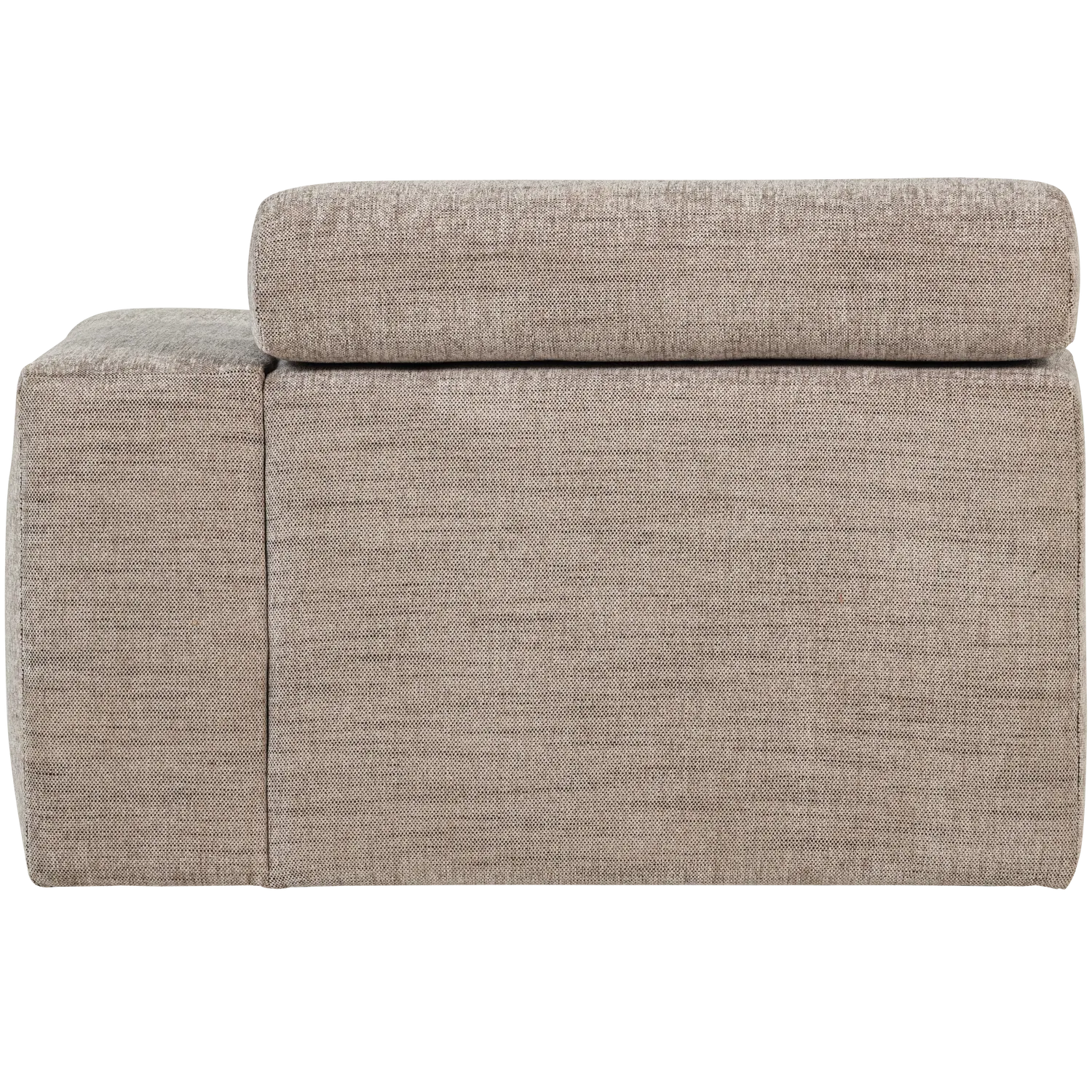 Woood Novi 1 Zits Element Arm Rechts Naturel Melange - KwaliteitWonen.nl