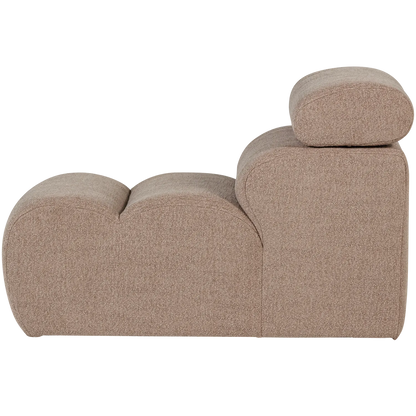 Woood Novi 1 Zits Element Boucle Taupe - KwaliteitWonen.nl