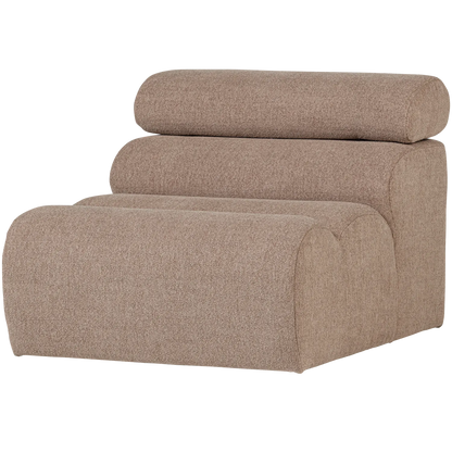 Woood Novi 1 Zits Element Boucle Taupe - KwaliteitWonen.nl