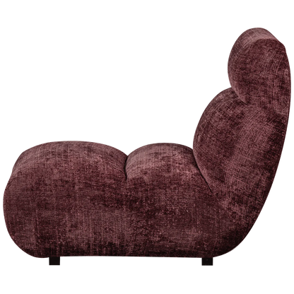 Woood Observe Fauteuil Aubergine - KwaliteitWonen.nl