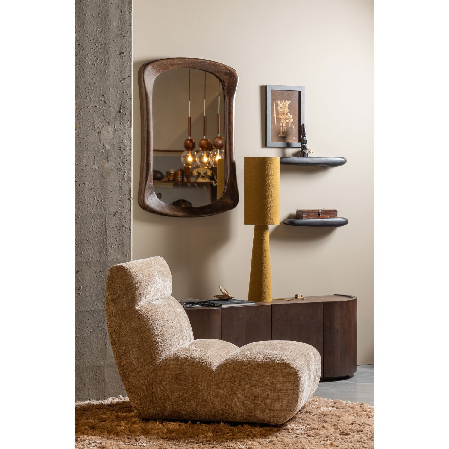 Woood Observe Fauteuil Clay - KwaliteitWonen.nl