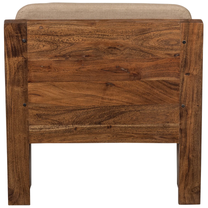 Woood Opulent Fauteuil Boucle/Hout Naturel - KwaliteitWonen.nl