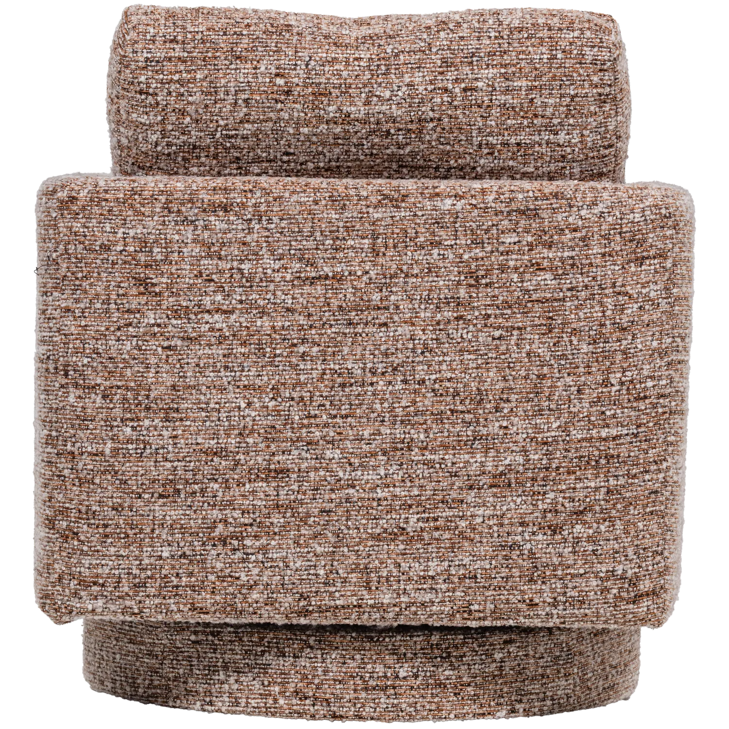 Woood Oska Draaifauteuil Bruin Melange - KwaliteitWonen.nl