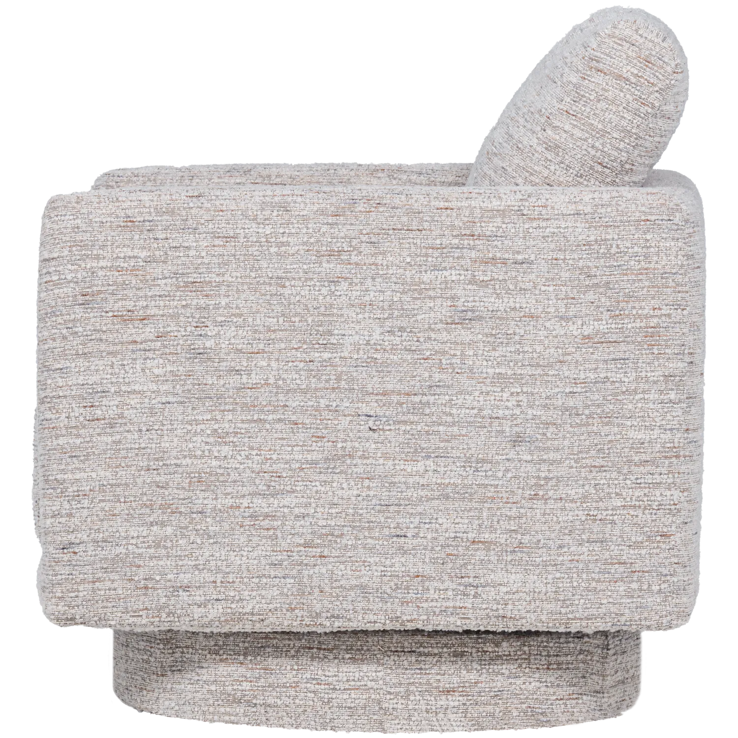 Woood Oska Draaifauteuil Naturel Melange - KwaliteitWonen.nl