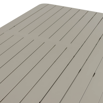Woood Ovara Uitschuifbare Tuintafel Aluminium Zand - KwaliteitWonen.nl