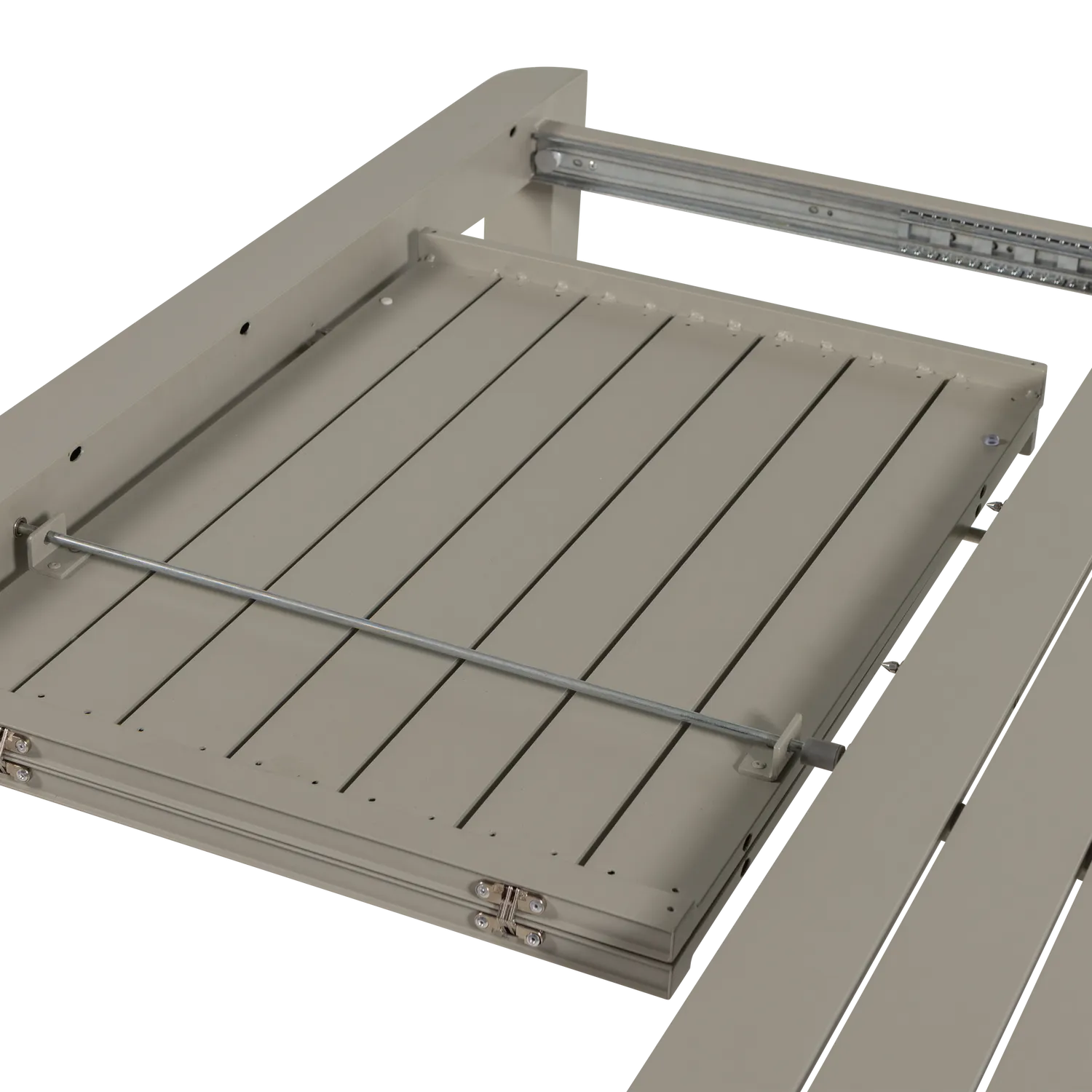 Woood Ovara Uitschuifbare Tuintafel Aluminium Zand - KwaliteitWonen.nl