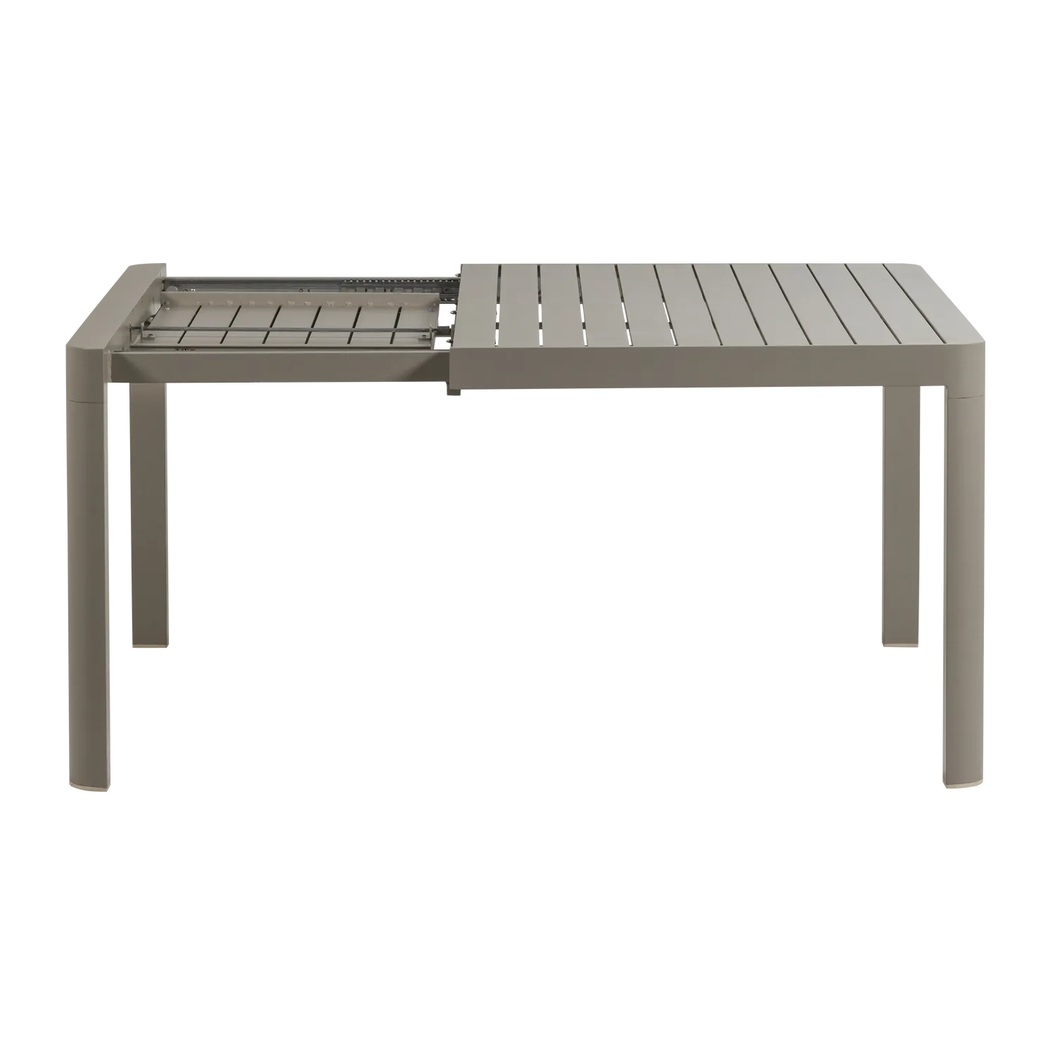 Woood Ovara Uitschuifbare Tuintafel Aluminium Zand - KwaliteitWonen.nl
