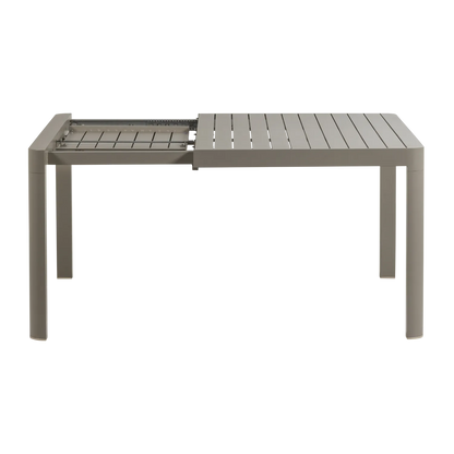 Woood Ovara Uitschuifbare Tuintafel Aluminium Zand - KwaliteitWonen.nl