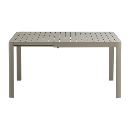 Woood Ovara Uitschuifbare Tuintafel Aluminium Zand - KwaliteitWonen.nl