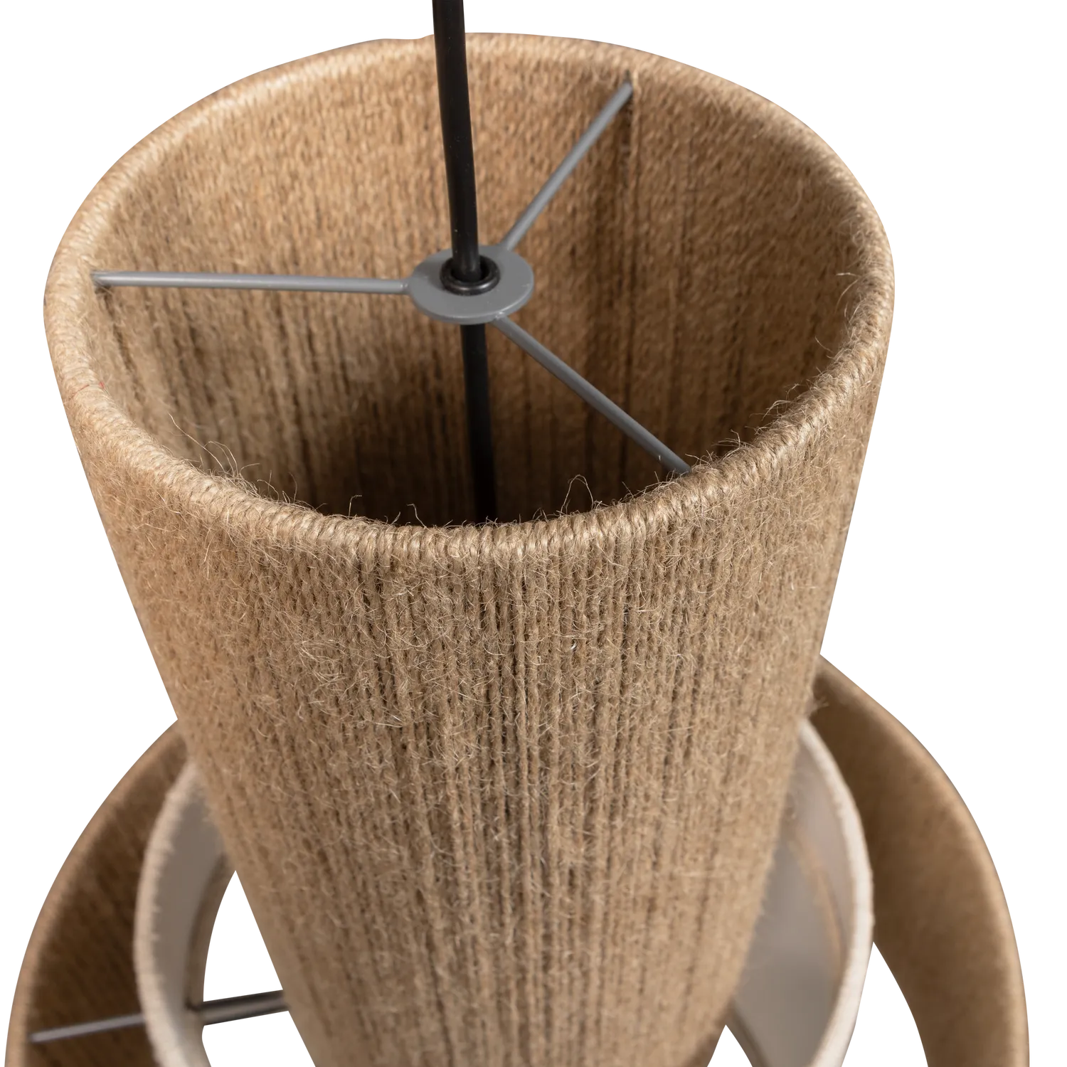 Woood Pelle Hanglamp Touw Naturel - KwaliteitWonen.nl