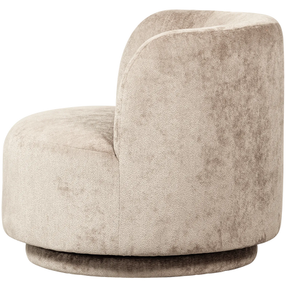 Woood Popular Draaifauteuil Naturel - KwaliteitWonen.nl
