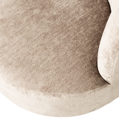 Woood Popular Draaifauteuil Naturel - KwaliteitWonen.nl