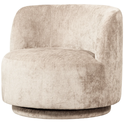 Woood Popular Draaifauteuil Naturel - KwaliteitWonen.nl