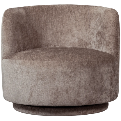 Woood Popular Draaifauteuil Taupe - KwaliteitWonen.nl