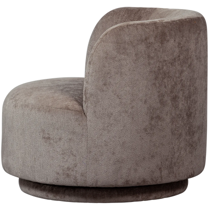 Woood Popular Draaifauteuil Taupe - KwaliteitWonen.nl