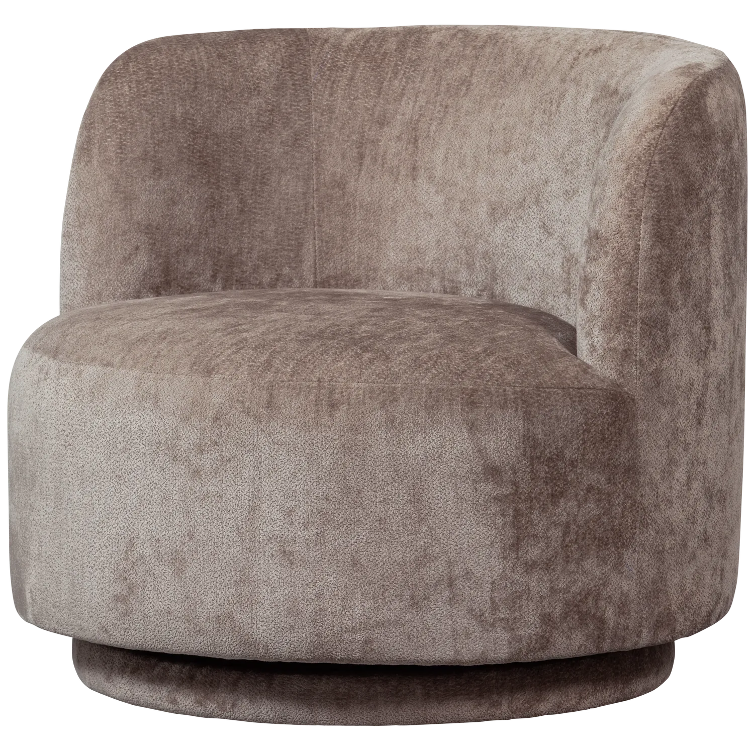 Woood Popular Draaifauteuil Taupe - KwaliteitWonen.nl