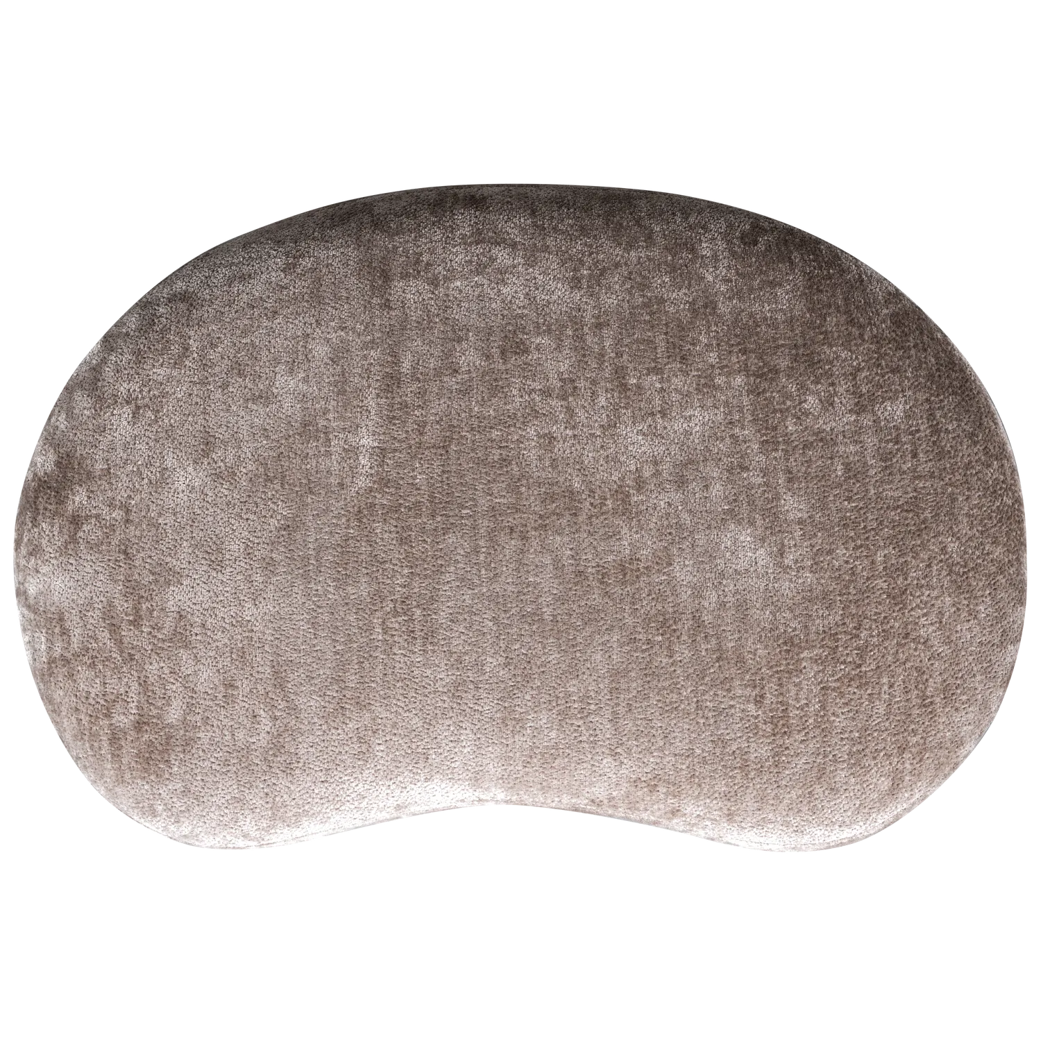 Woood Popular Organische Poef Taupe - KwaliteitWonen.nl