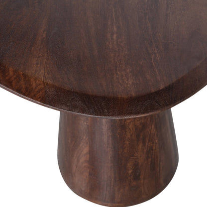 Woood Posture Bijzettafel Mangohout Walnoot - KwaliteitWonen.nl