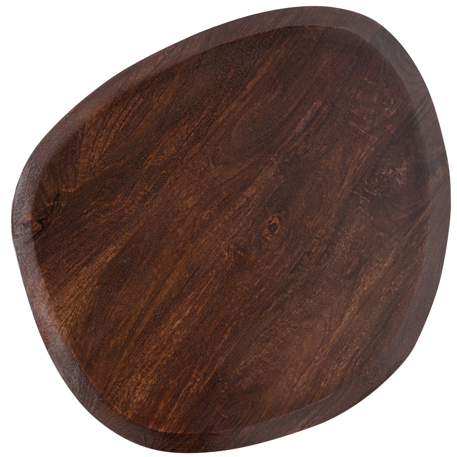 Woood Posture Bijzettafel Mangohout Walnoot - KwaliteitWonen.nl