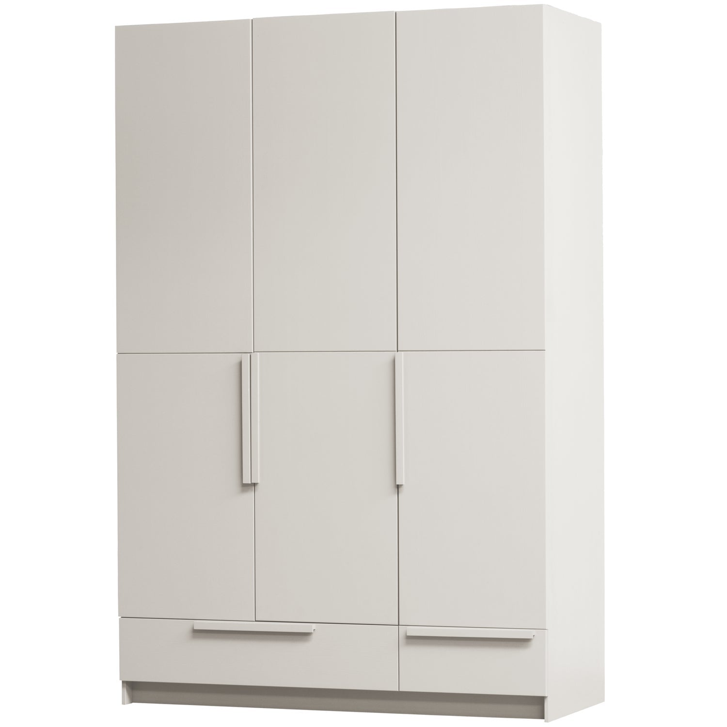 Woood Pure Kledingkast 3 Deurs Splitdeur Grenen Dust [Fsc] - KwaliteitWonen.nl