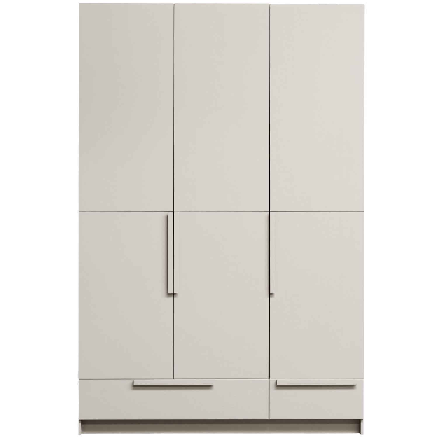 Woood Pure Kledingkast 3 Deurs Splitdeur Grenen Dust [Fsc] - KwaliteitWonen.nl