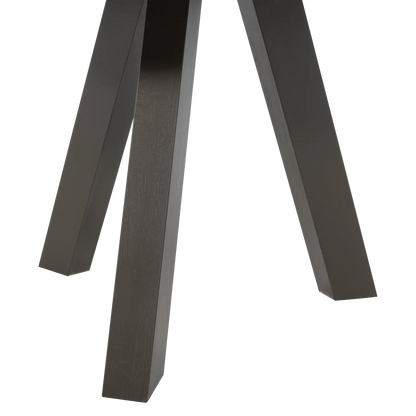 Woood Rhonda Eettafel Rond 129cm Eiken Middenbruin [Fsc] - KwaliteitWonen.nl