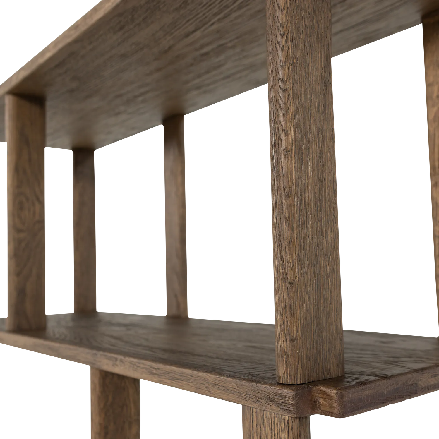 Woood Riss Boekenkast Eikenhout Naturel 186x90 Cm - KwaliteitWonen.nl