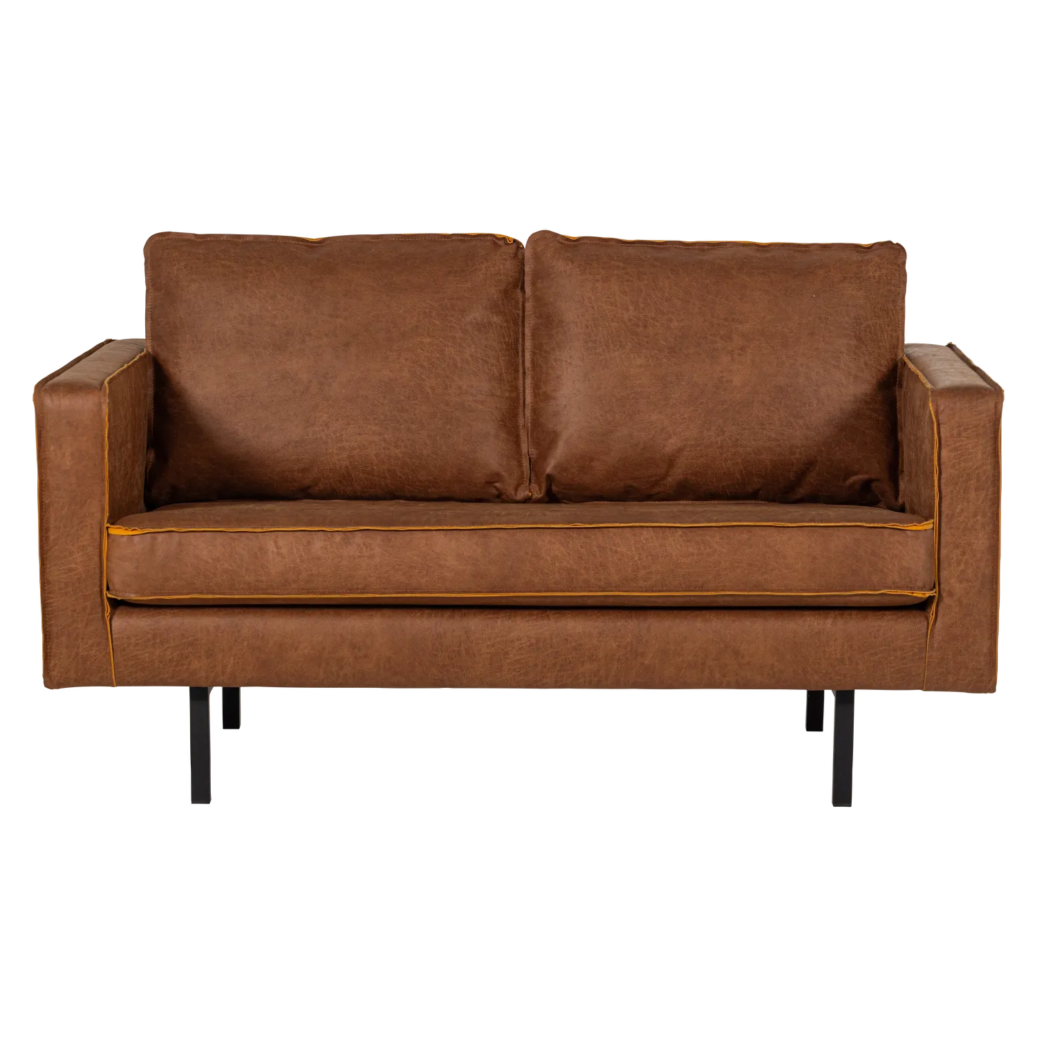Woood Rodeo 2 Zits Bank Ecoleer Cognac [Fsc] - KwaliteitWonen.nl