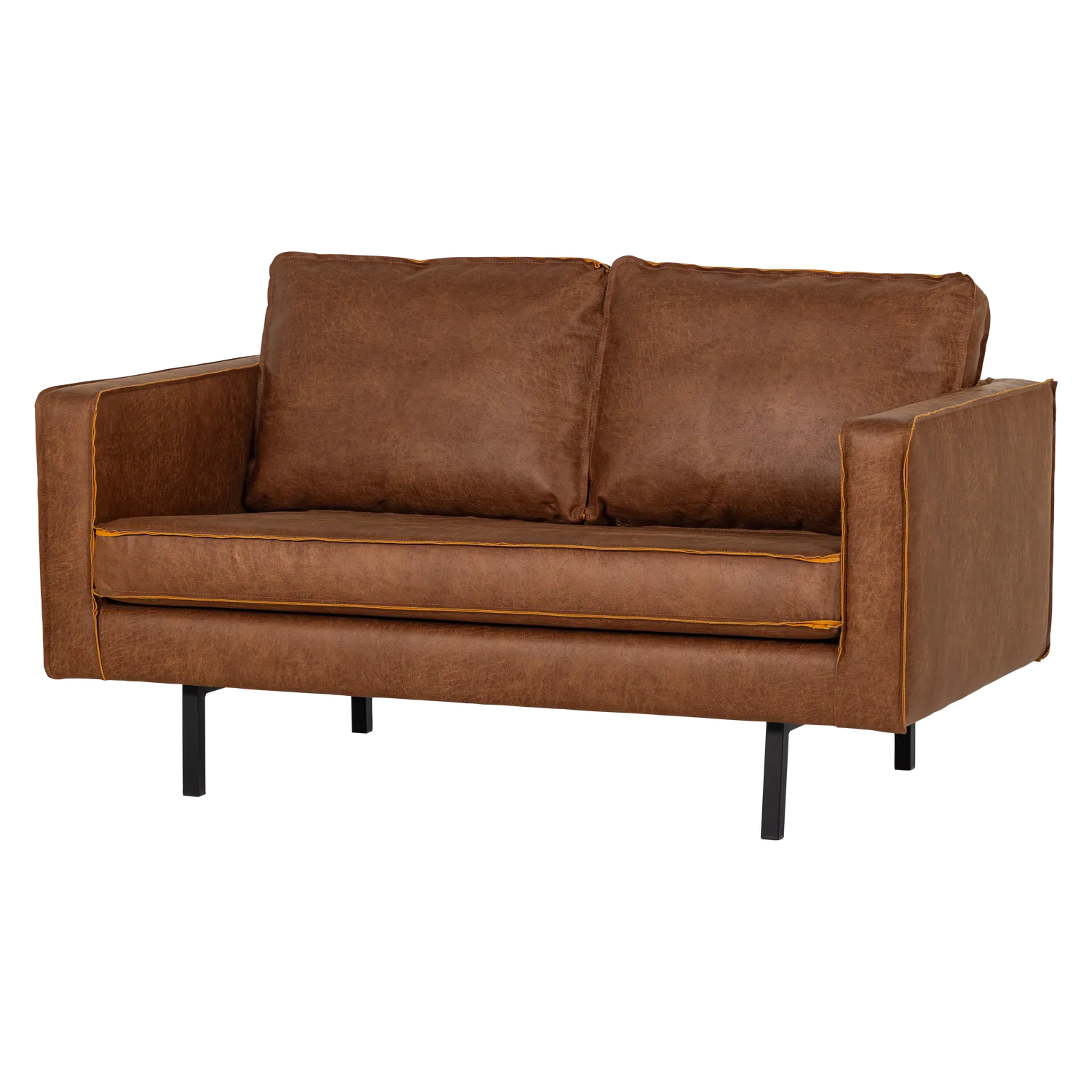 Woood Rodeo 2 Zits Bank Ecoleer Cognac [Fsc] - KwaliteitWonen.nl