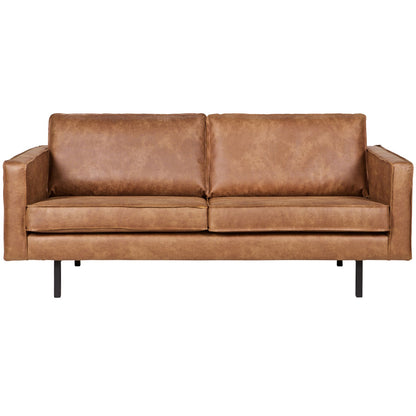 Woood Rodeo 2,5 Zits Bank Ecoleer Cognac - KwaliteitWonen.nl