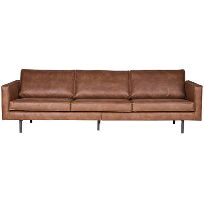 Woood Rodeo 3 Zits Bank Ecoleer Cognac - KwaliteitWonen.nl