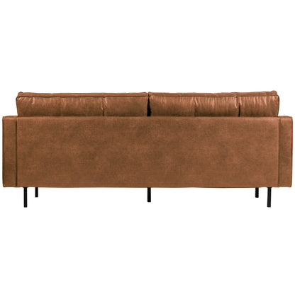 Woood Rodeo Classic 2,5 Zits Bank Ecoleer Cognac - KwaliteitWonen.nl