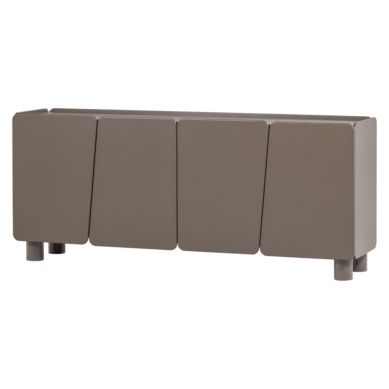 Woood Root Dressoir 200cm Grenen Truffel Bruin [Fsc] - KwaliteitWonen.nl