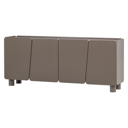 Woood Root Dressoir 200cm Grenen Truffel Bruin [Fsc] - KwaliteitWonen.nl