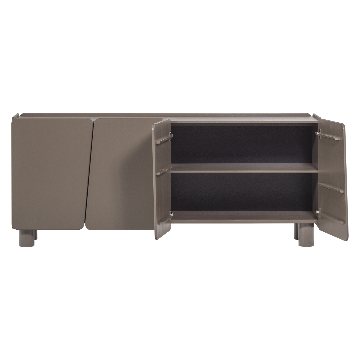 Woood Root Dressoir 200cm Grenen Truffel Bruin [Fsc] - KwaliteitWonen.nl