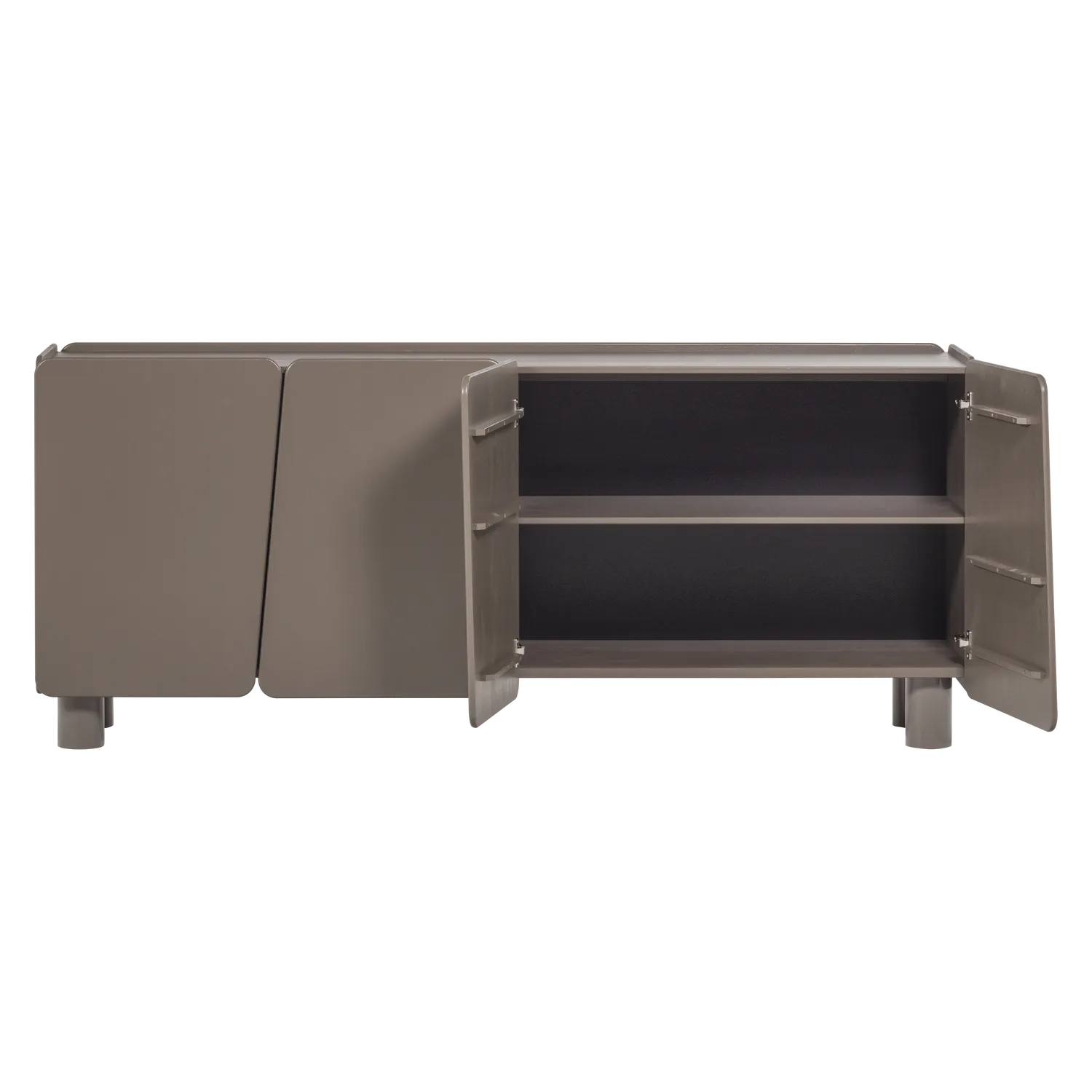 Woood Root Dressoir 200cm Grenen Truffel Bruin [Fsc] - KwaliteitWonen.nl