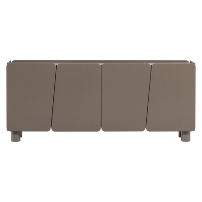 Woood Root Dressoir 200cm Grenen Truffel Bruin [Fsc] - KwaliteitWonen.nl
