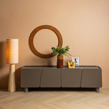 Woood Root Dressoir Tv Meubel 200cm Grenen Truffel Bruin [Fsc] - KwaliteitWonen.nl
