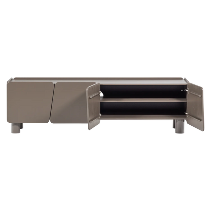 Woood Root Dressoir Tv Meubel 200cm Grenen Truffel Bruin [Fsc] - KwaliteitWonen.nl