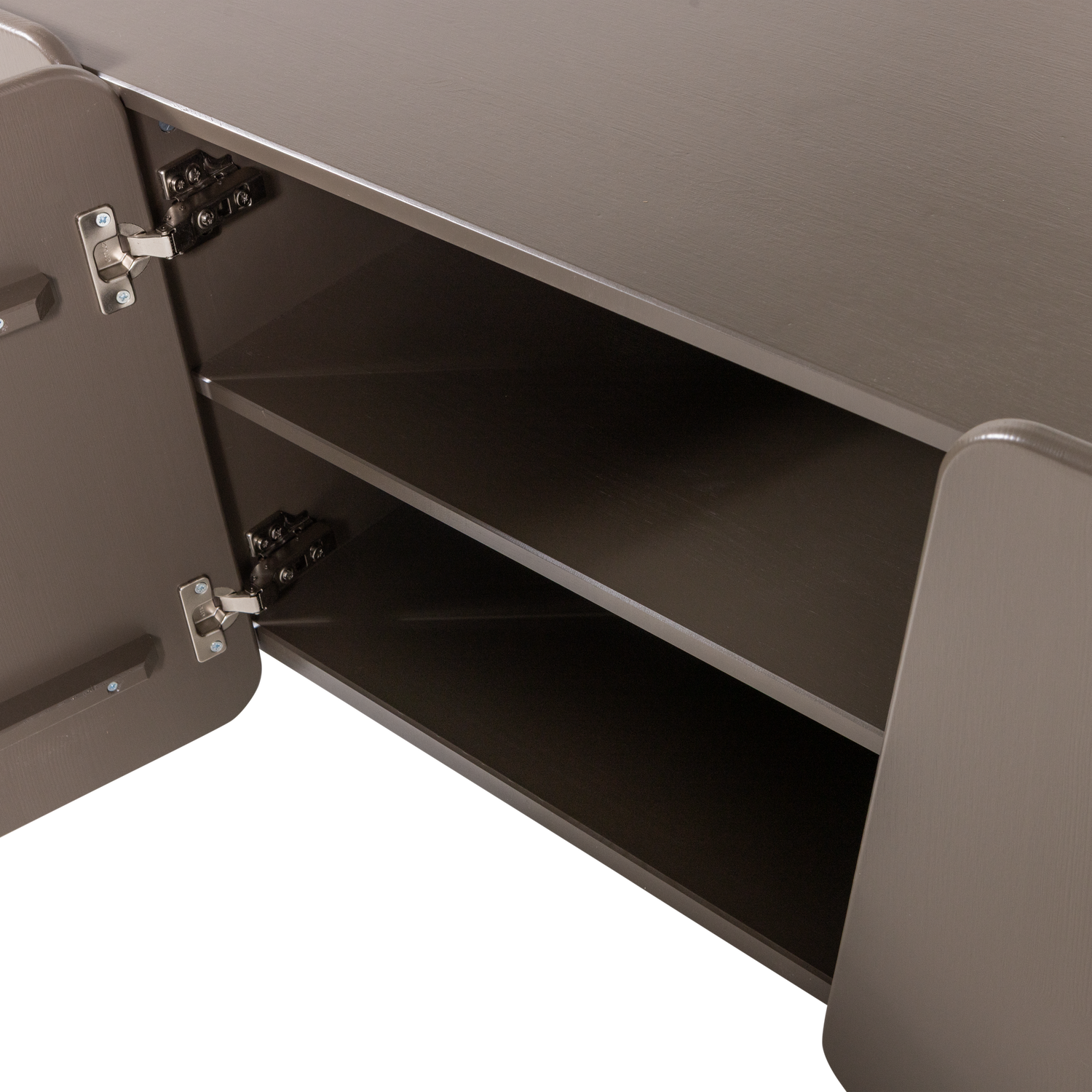 Woood Root Dressoir Tv Meubel 200cm Grenen Truffel Bruin [Fsc] - KwaliteitWonen.nl