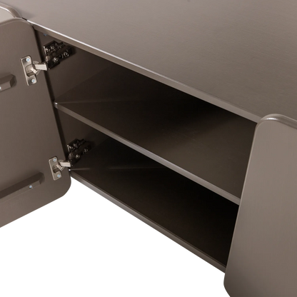 Woood Root Dressoir Tv Meubel 200cm Grenen Truffel Bruin [Fsc] - KwaliteitWonen.nl
