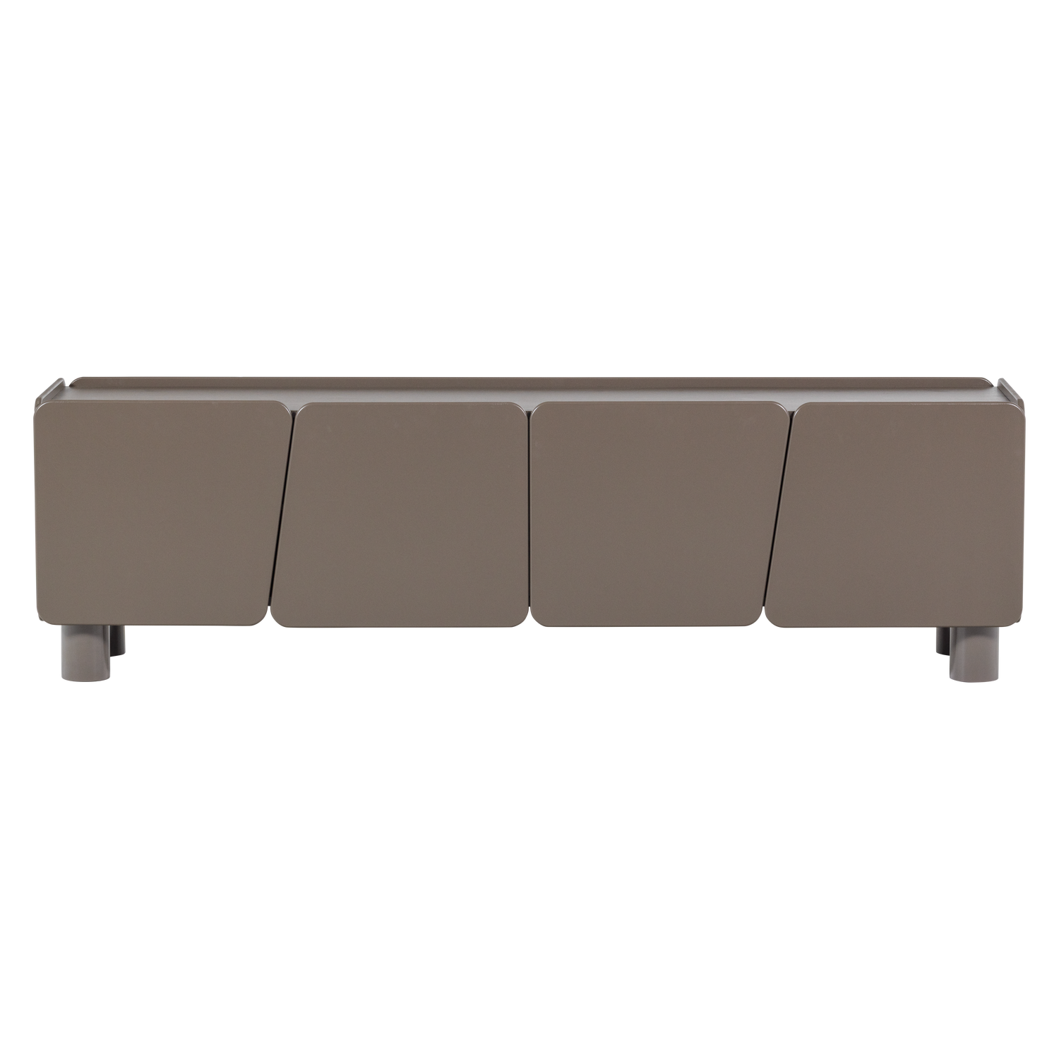 Woood Root Dressoir Tv Meubel 200cm Grenen Truffel Bruin [Fsc] - KwaliteitWonen.nl