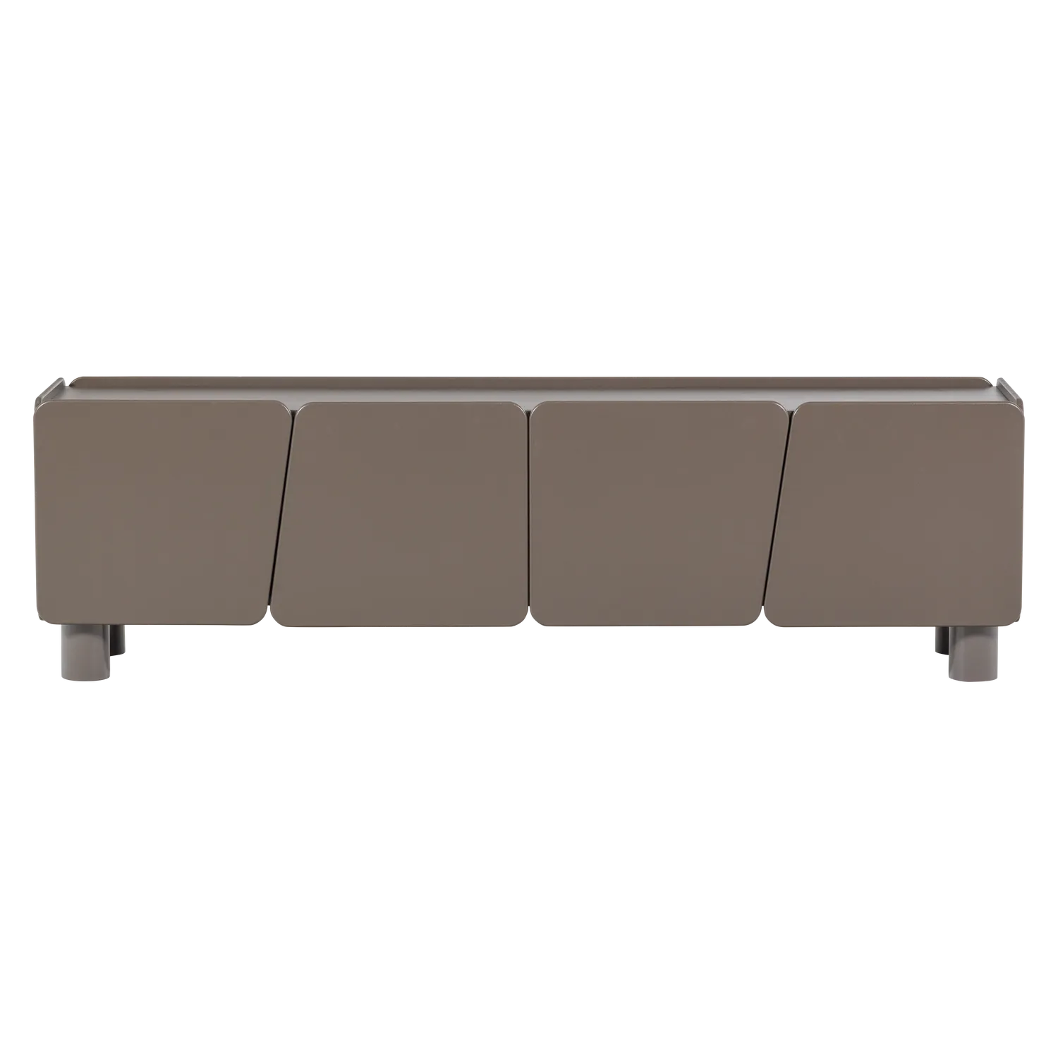 Woood Root Dressoir Tv Meubel 200cm Grenen Truffel Bruin [Fsc] - KwaliteitWonen.nl