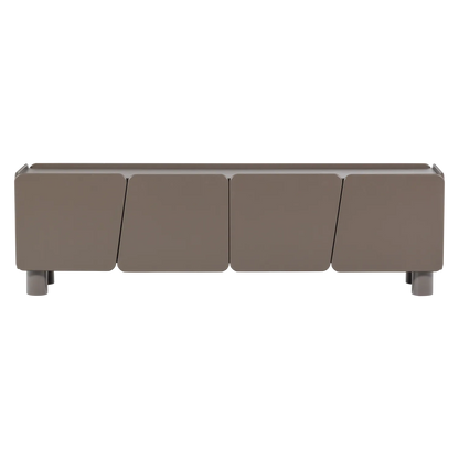 Woood Root Dressoir Tv Meubel 200cm Grenen Truffel Bruin [Fsc] - KwaliteitWonen.nl