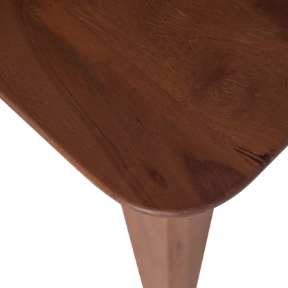 Woood Rubo Eettafel 180 X95 Cm Mangohout Bruin - KwaliteitWonen.nl