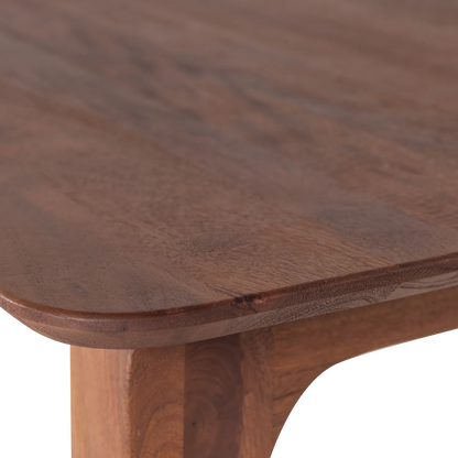 Woood Rubo Eettafel 180 X95 Cm Mangohout Bruin - KwaliteitWonen.nl